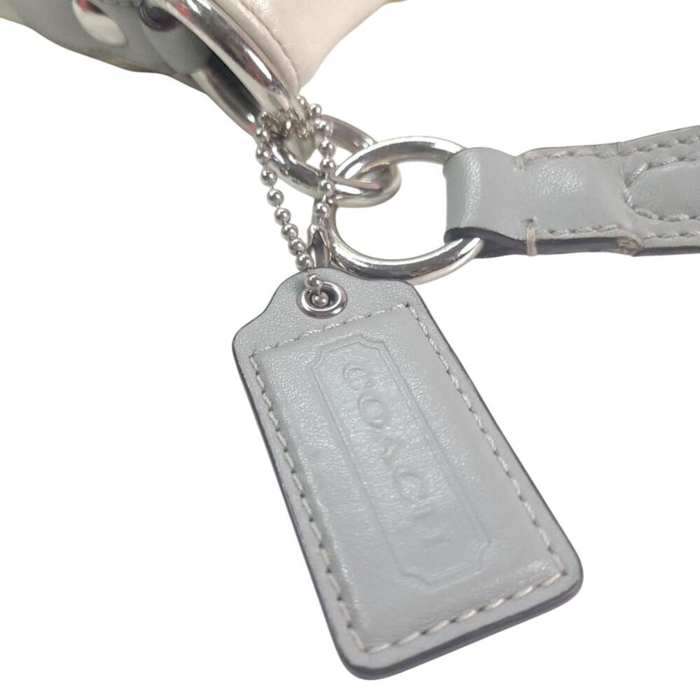 COACH Soho White/ivory grey buckle shoulder bag - Picture 4 of 10